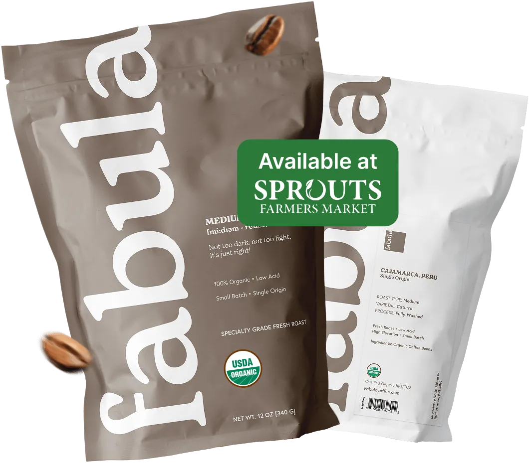 Fabula organic specialty coffee bags
